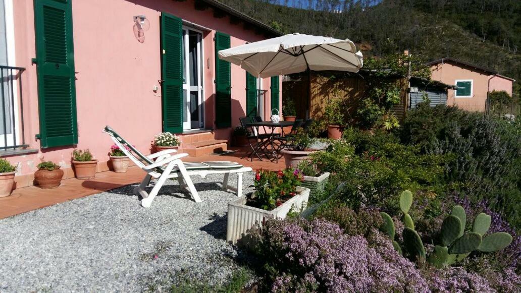 Casa Cinzia Bonassola Cinque Terre Lejlighed Eksteriør billede